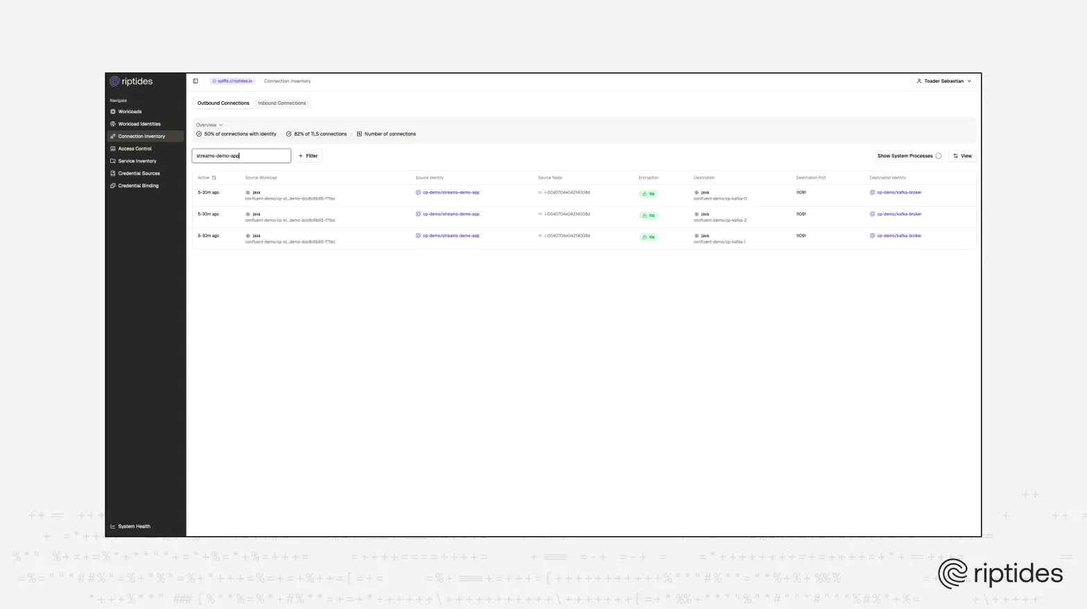 Riptides Connection Inventory