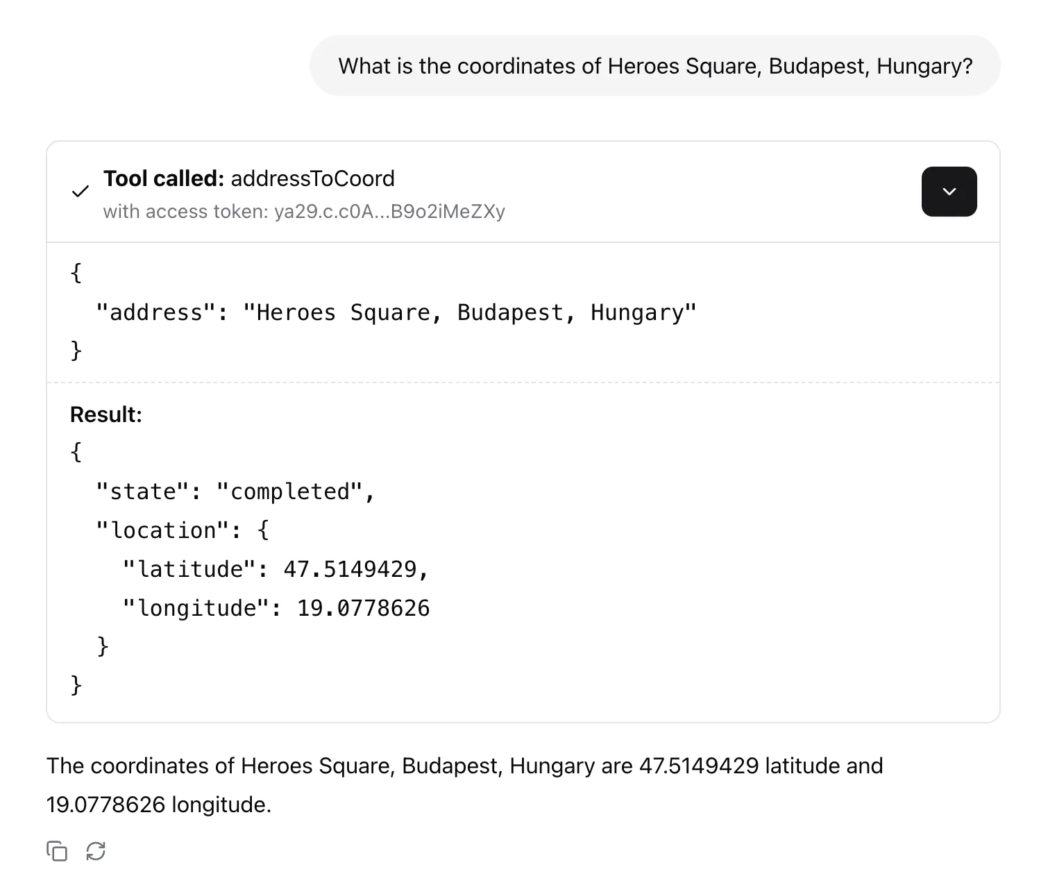 Running the app the standard way